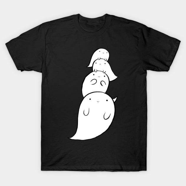 Ghost Stack T-Shirt by saradaboru